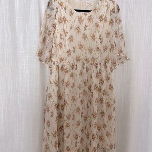 Mama Floral Nursing Dress